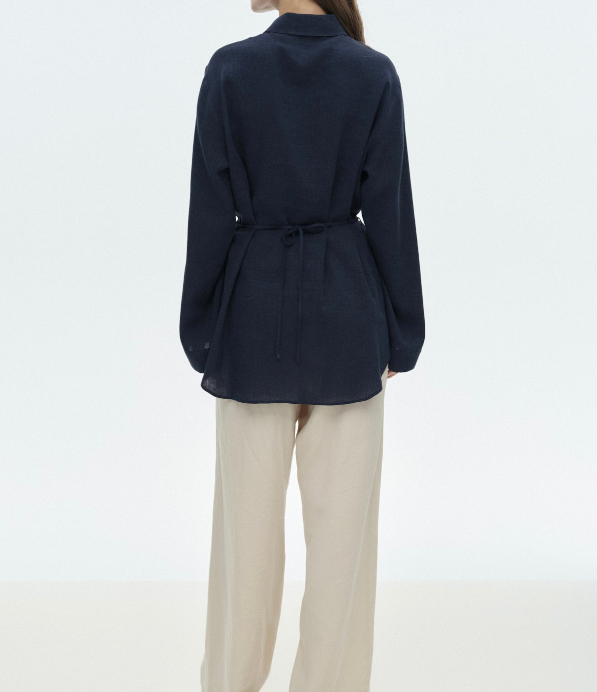 Navy Blue Button Down Shirt